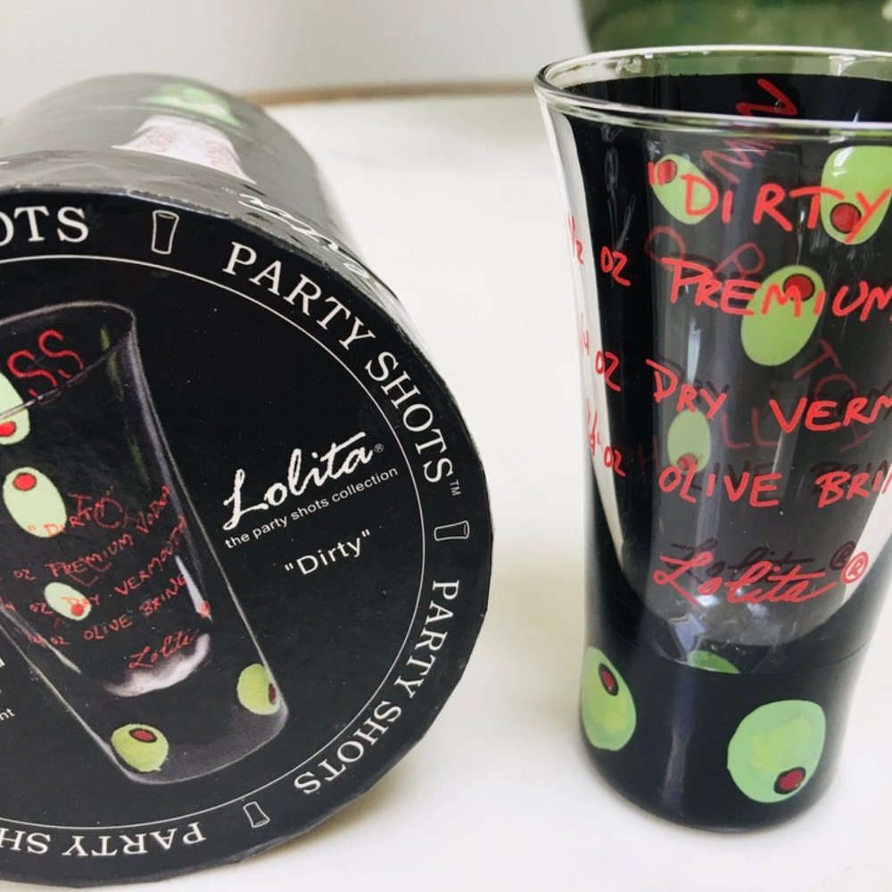 RARE-VINTAGE! Lolita "Dirty" Shot Glass FIRM PRICE